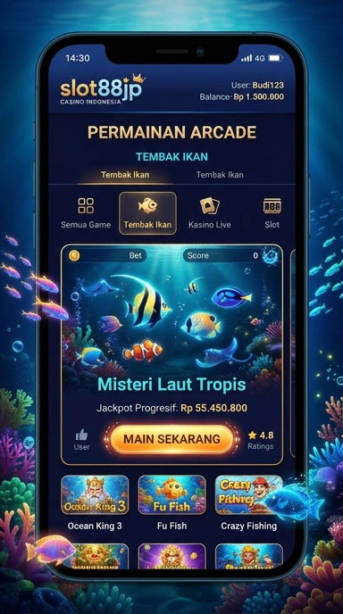 Layar utama slot88jp — antarmuka bersih setelah instalasi